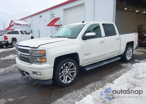 2014 Chevrolet Silverado 1500 High Country z USA, uszkodzony, nr VIN 3GCUKTEJ9EG448531